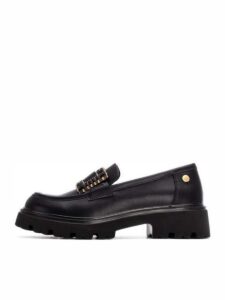 LOAFERS WITH BLACK DETAIL 144429 XTI BLACK