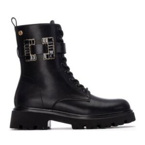 ARMY BOOTS WITH DETAILS 144431 XTI BLACK