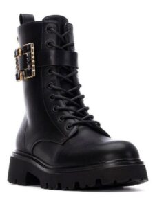 ARMY BOOTS WITH DETAILS 144431 XTI BLACK