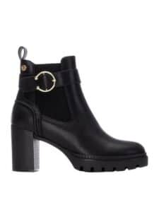 HIGH HEELED CHELSEA ANKLE BOOTS 144521 XTI BLACK