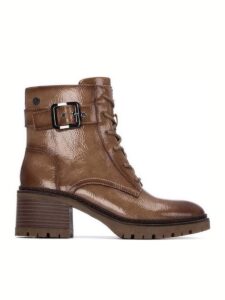 MIDD HEELED ARMY BOOTS 144275 XTI BEIGE