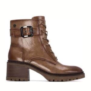 MIDD HEELED ARMY BOOTS 144275 XTI BEIGE