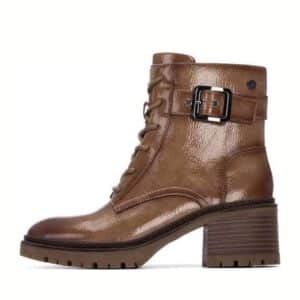 MIDD HEELED ARMY BOOTS 144275 XTI BEIGE