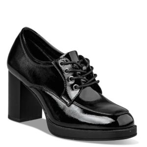 HEELED BROGUES V63-22188 ENVIE SHOES BLACK