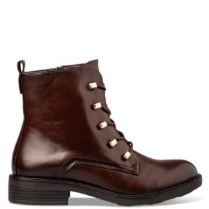 ANKLE ARMY BOOTS V63-22217/1 ENVIE SHOES BROWN