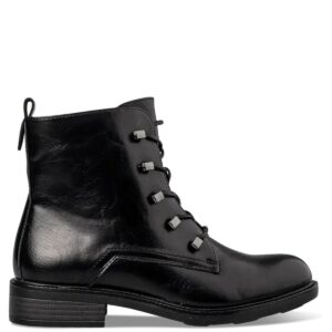 ANKLE ARMY BOOTS V63-22217 ENVIE SHOES BLACK