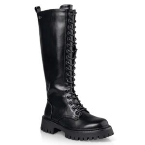 COMBAT BOOTS E23-22004 ENVIE SHOES BLACK COMBAT BOOTS E23-22004 ENVIE SHOES BLACK