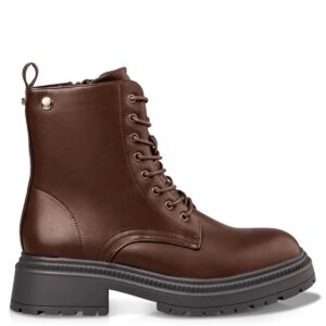COMBAT BOOTS E23-22015 ENVIE SHOES BROWN COMBAT BOOTS E23-22015 ENVIE SHOES BROWN