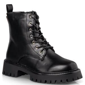 COMBAT BOOTS E23-22047 ENVIE SHOES BLACK COMBAT BOOTS E23-22047 ENVIE SHOES BLACK
