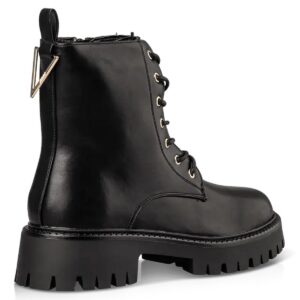 COMBAT BOOTS E23-22047 ENVIE SHOES BLACK