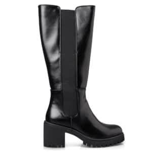 BLOCK MID-HEELED BOOTS E57-22135 ENVIE SHOES BLACK BLOCK MID-HEELED BOOTS E57-22135 ENVIE SHOES BLACK