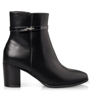 BLOCK HEEL BOOTIES V57-22130 ENVIE SHOES BLACK BLOCK HEEL BOOTIES V57-22130 ENVIE SHOES BLACK