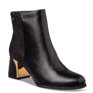 BLOCK HEEL BOOTIES E58-22282 ENVIE SHOES BLACK BLOCK HEEL BOOTIES E58-22282 ENVIE SHOES BLACK