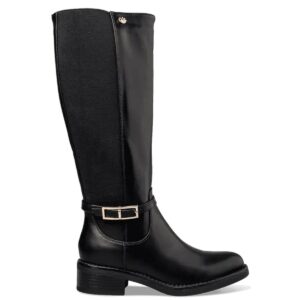 RIDING KNEE-HIGH BOOTS E58-22290 ENVIE SHOES BLACK RIDING KNEE-HIGH BOOTS E58-22290 ENVIE SHOES BLACK