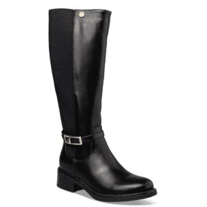 RIDING KNEE-HIGH BOOTS E58-22290 ENVIE SHOES BLACK RIDING KNEE-HIGH BOOTS E58-22290 ENVIE SHOES BLACK