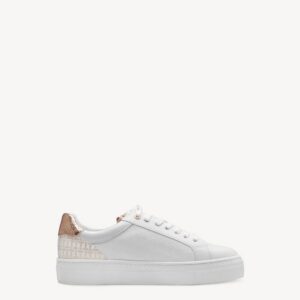 SNEAKERS WITH ZIPPER 1-23313-41 TAMARIS WHITE SNEAKERS WITH ZIPPER 1-23313-41 TAMARIS WHITE