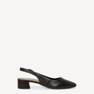 LEATHER SLINGBACK 1-29500-42/1 TAMARIS BLACK LEATHER SLINGBACK 1-29500-42/1 TAMARIS BLACK