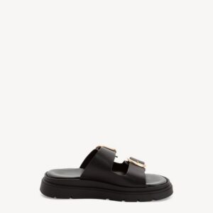 LEATHER MULES 1-27239-42 TAMARIS BLACK LEATHER MULES 1-27239-42 TAMARIS BLACK