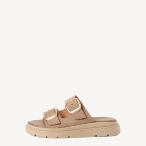 LEATHER MULES 1-27239-42/1 TAMARIS BEIGE LEATHER MULES 1-27239-42/1 TAMARIS BEIGE