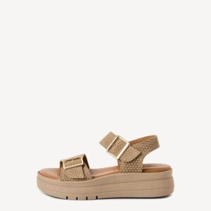PLATFORM SANDALS 1-28209-46/1 TAMARIS BEIGE PLATFORM SANDALS 1-28209-46/1 TAMARIS BEIGE