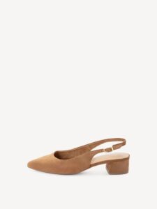 LEATHER SLINGBACK 1-29500-42 TAMARIS TAUPE