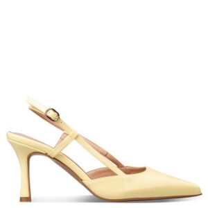 SLINGBACK PUMPS E02-23643/1 ENVIE SHOES YELLOW SLINGBACK PUMPS E02-23643/1 ENVIE SHOES YELLOW