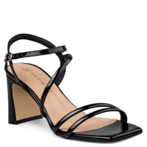 MID-HEEL SANDALS E02-23703/1 ENVIE SHOES BLACK MID-HEEL SANDALS E02-23703/1 ENVIE SHOES BLACK