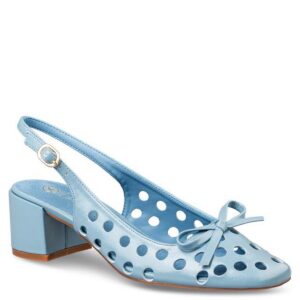 SLINGBACK PUMPS E84-23420/1 ENVIE SHOES BLUE SLINGBACK PUMPS E84-23420/1 ENVIE SHOES BLUE
