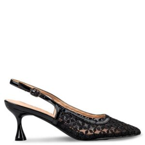 SLINGBACK PUMPS E84-23426 ENVIE SHOES BLACK SLINGBACK PUMPS E84-23426 ENVIE SHOES BLACK