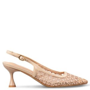 SLINGBACK PUMPS E84-23426/1 ENVIE SHOES BEIGE SLINGBACK PUMPS E84-23426/1 ENVIE SHOES BEIGE