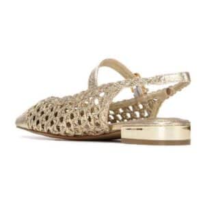 FLAT SLINGBACKS 145276 XTI GOLD FLAT SLINGBACKS 145276 XTI GOLD