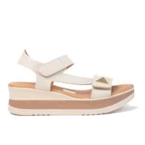 LEATHER PLATFORM SANDALS 5973 OH MY SANDALS BEIGE LEATHER PLATFORM SANDALS 5973 OH MY SANDALS BEIGE