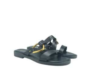 FLAT MULES VENUS-61154 BAROCCO BLACK