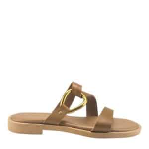 FLAT MULES VENUS-61154/1 BAROCCO TAUPE FLAT MULES VENUS-61154/1 BAROCCO TAUPE