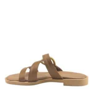 FLAT MULES VENUS-61154/1 BAROCCO TAUPE FLAT MULES VENUS-61154/1 BAROCCO TAUPE