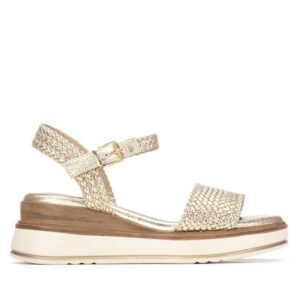 PLATFORM SANDALS 145251 XTI GOLD PLATFORM SANDALS 145251 XTI GOLD