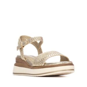 PLATFORM SANDALS 145251 XTI GOLD PLATFORM SANDALS 145251 XTI GOLD