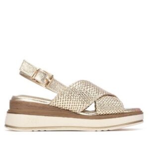 PLATFORM SANDALS 145252 XTI GOLD PLATFORM SANDALS 145252 XTI GOLD