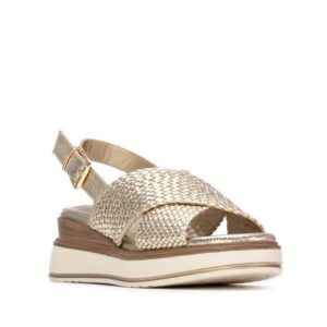PLATFORM SANDALS 145252 XTI GOLD PLATFORM SANDALS 145252 XTI GOLD
