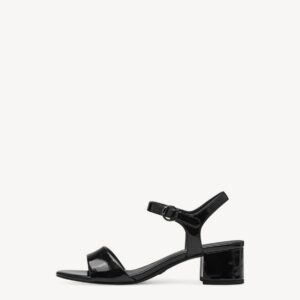 MID HEEL SANDALS 1-28249-42 TAMARIS BLACK MID HEEL SANDALS 1-28249-42 TAMARIS BLACK