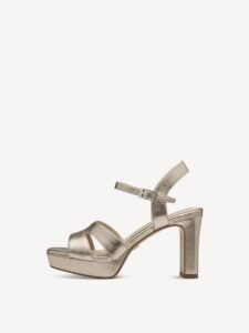 HIGH HEEL SANDALS -1-28349-42 TAMARIS GOLD