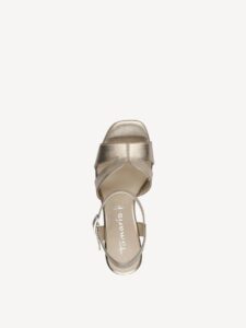 HIGH HEEL SANDALS -1-28349-42 TAMARIS GOLD