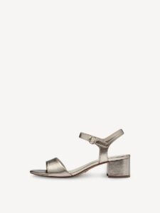 LOW HEEL SANDALS 1-28249-42 TAMARIS GOLD