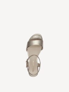 LOW HEEL SANDALS 1-28249-42 TAMARIS GOLD
