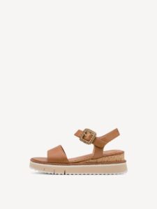 PLATFORM SANDALS 1-28247-46 TAMARIS BROWN