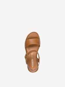 PLATFORM SANDALS 1-28247-46 TAMARIS BROWN