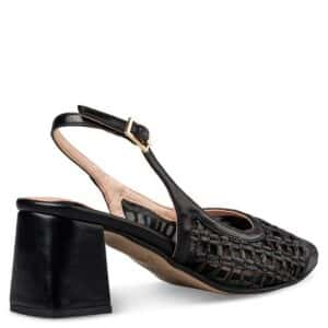 SLINGBACK PUMPS E02-23631/1 ENVIE SHOES BLACK