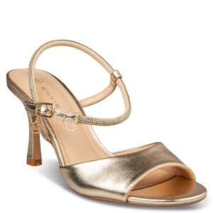 MID-HEEL SANDALS E83-23053/1 ENVIE SHOES GOLD MID-HEEL SANDALS E83-23053/1 ENVIE SHOES GOLD