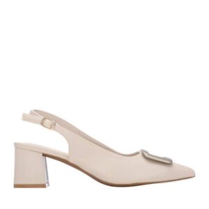 MID HEEL SLINGBANKS 145365 XTI BEIGE MID HEEL SLINGBANKS 145365 XTI BEIGE