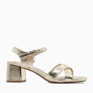 MID HEEL SANDALS 145344 XTI GOLD MID HEEL SANDALS 145344 XTI GOLD